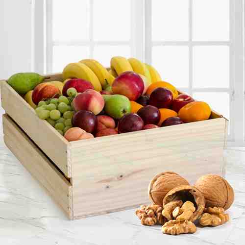 - Organic Fruit Gift Baskets Delivery Spain