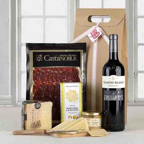 Red Wine Cheese and More-Send Wine and Chocolates to  Marbella