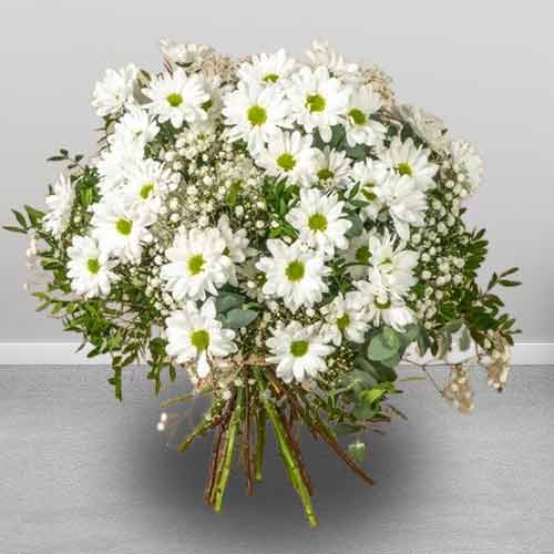 - White Flower Bouquet Delivery
