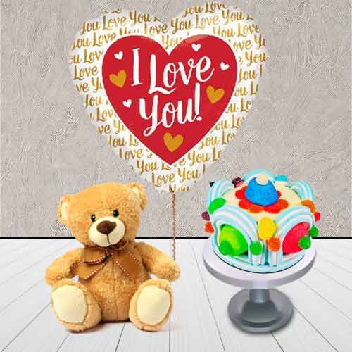 Balloon Happy Birthday Combo Gifts To Send For Birthday