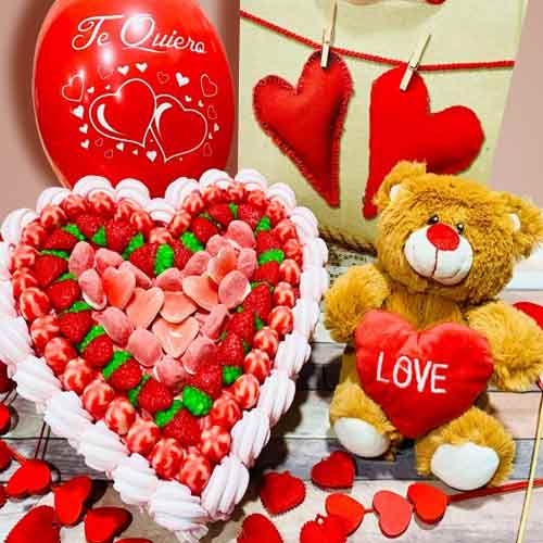 Romantic Sweet Arrangement-Surprise Gifts For Special One