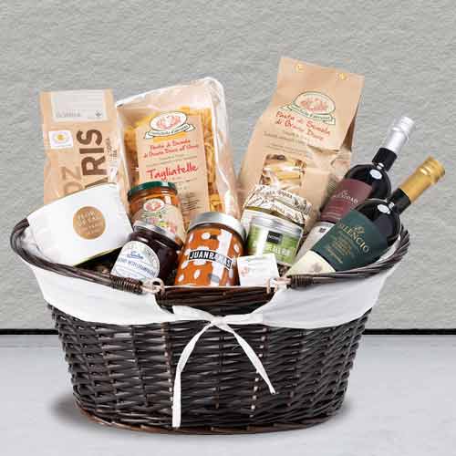 Pantry Basket-New Grandmother Gift Basket
