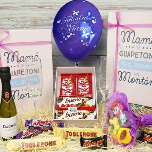 - Mother's Day Sparkling Wine And Chocolate Hamper
