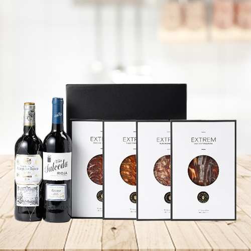- Gourmet Wine And Sausage Hamper Delivery