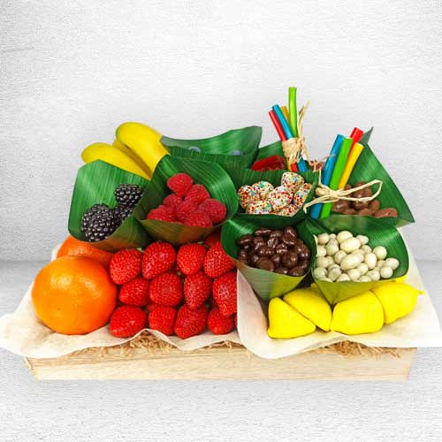 Vibrant Medley Fruit Assorment