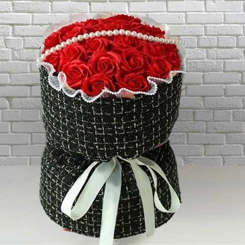 - Send Pampering Rose Soap Bouquet For Girlfriend