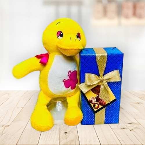 Duck Plush And Chocolates