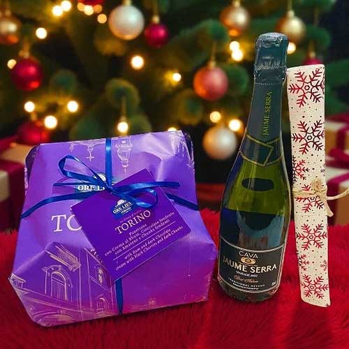 Panettone And Cava Pack
