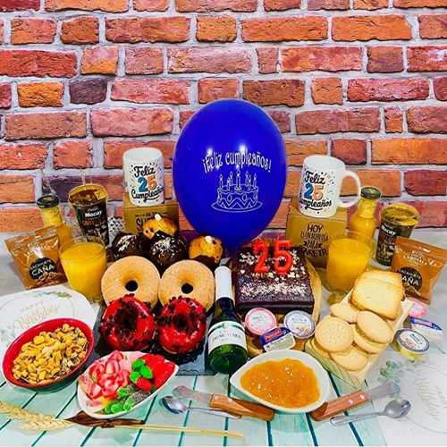 Birthday Morning Breakfast Tray