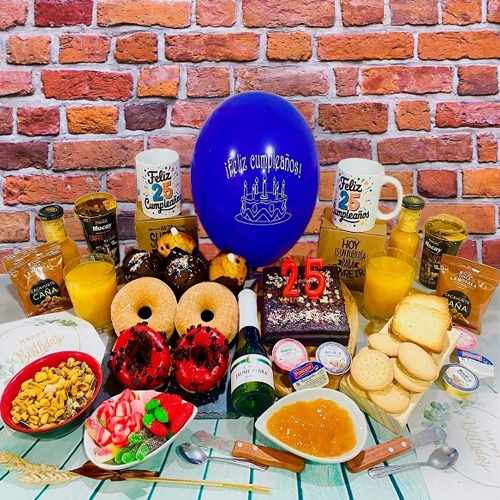 Happy 25th Birthday Breakfast Tray