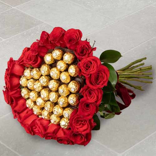 Rose And Ferrero Delight