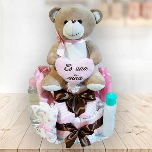 Baby Girl Diaper Cake Gift Set – A Beautiful Welcome For New Arrivals