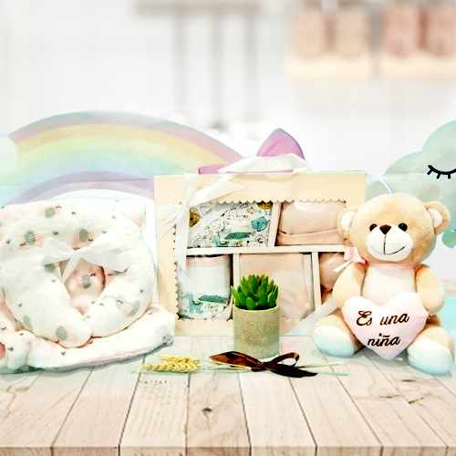 Baby Rest Set For Girls – Cozy Newborn Comfort & Sleep Gift Collection