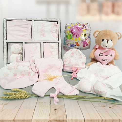 Baby Girl Birth Gift Set – Adorable Newborn Welcome Collection