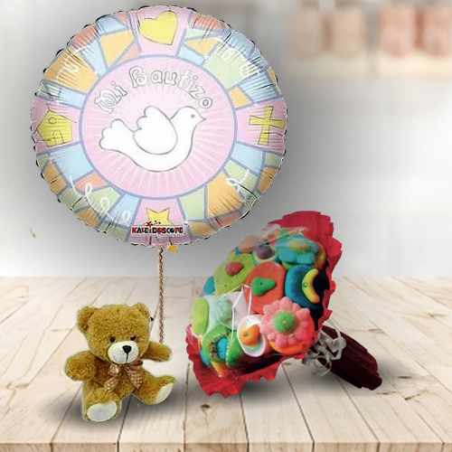 Christening Wishes Balloon For Baby Girl