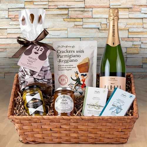 - Sparkling Wine And Gourmet Hamper Delivery