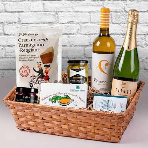 - Order Wine Gift Basket For Colleagues