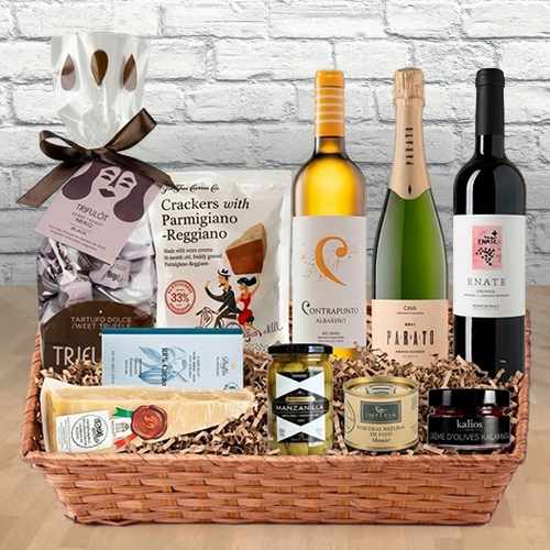 - Corporate Wine Gift Basket Delivery