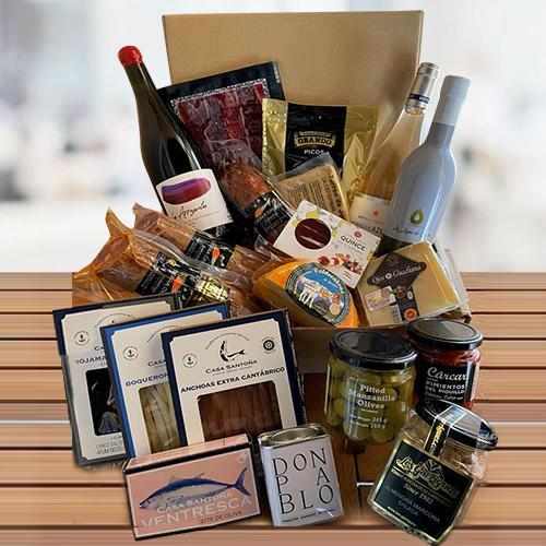 Blessings With Special Gifts-Spanish Food Hamper Delivery To Spain