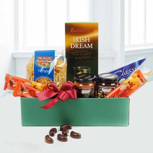 Snacks Pasta And Chocolates-Gourmet Food Gifts To Send