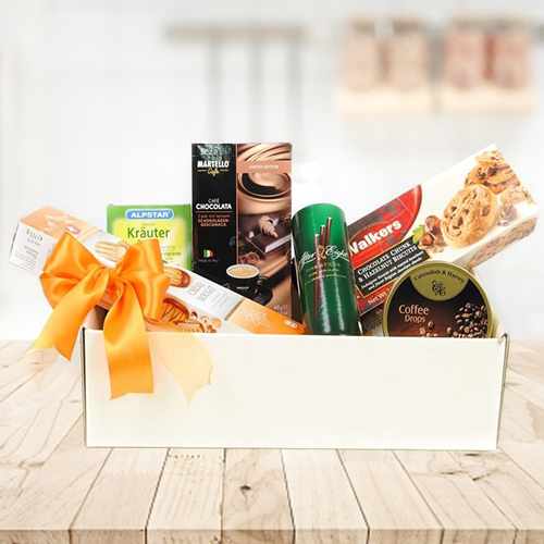 - Tea And Cookies Gift Basket