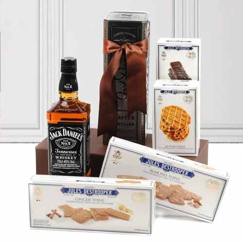 Jack Daniel Whiskey And Walkers Thins