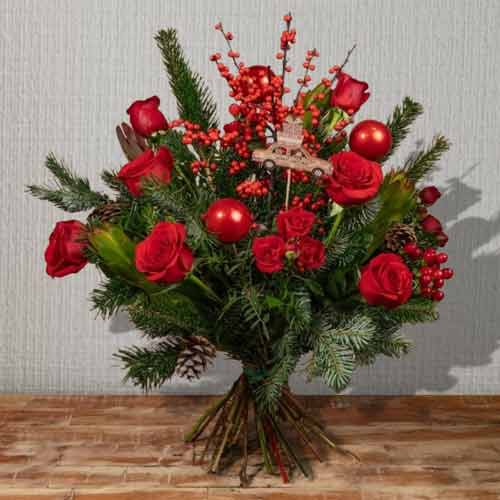 Christmas Roses Delivery Spain