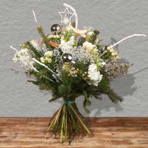 Fresh And Natural Christmas Bouquet