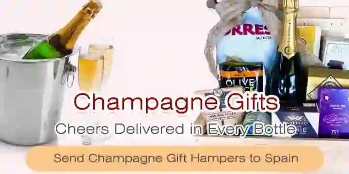 Send Champagne Gifts to Spain