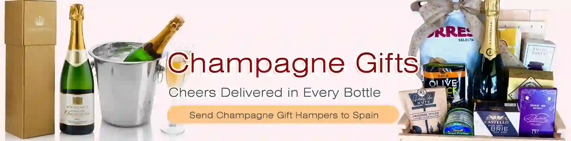 Send Champagne Gifts to Spain