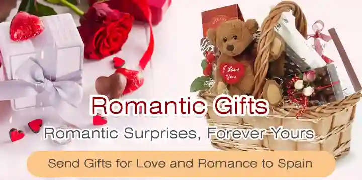 Send Gifts for Love and Romance to Spain