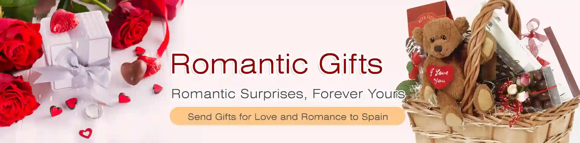 Send Gifts for Love and Romance to Spain