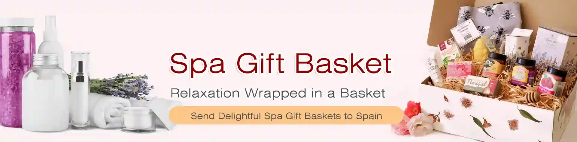 Send Spa Gift Baskets to Spain
