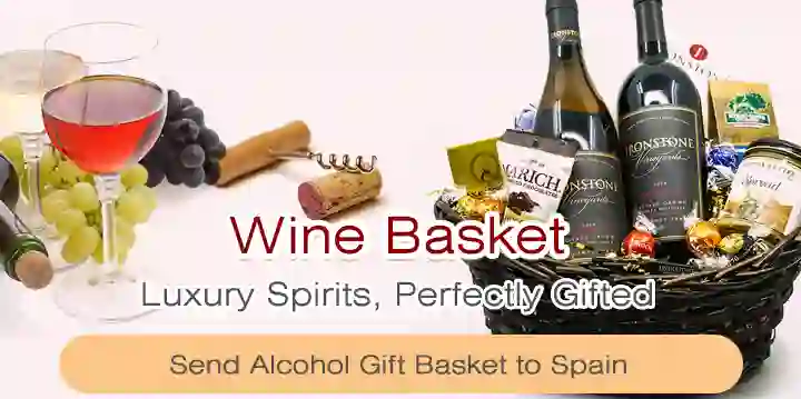 Send Alcohol Basket to Spain