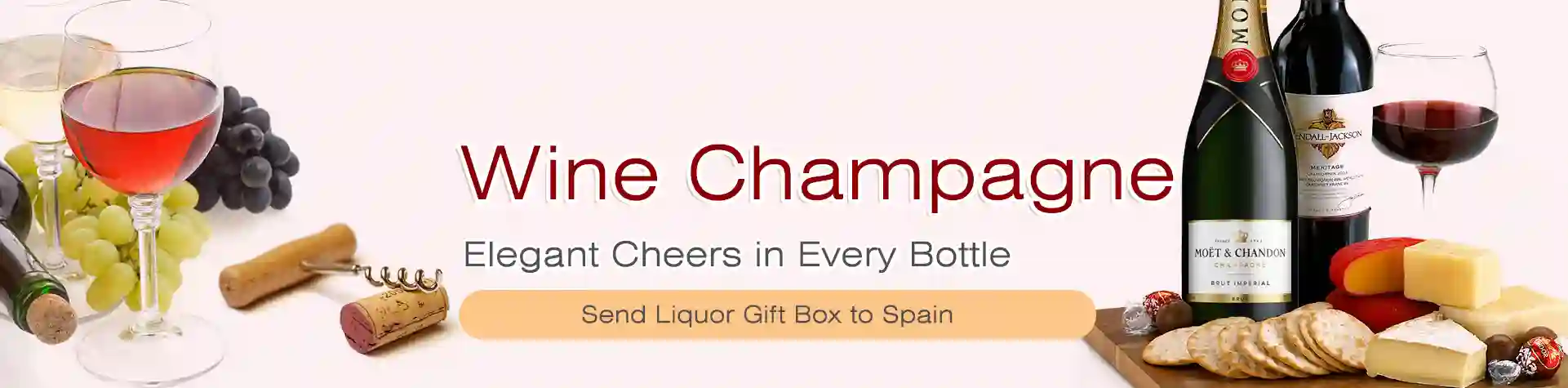 Send Wine and Champagne to Spain
